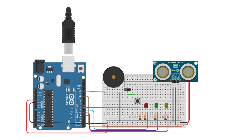 Circuit design tugas 1-soal 1 | Tinkercad