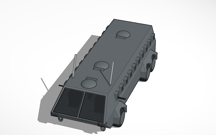 3D design Bulldog APC - Tinkercad