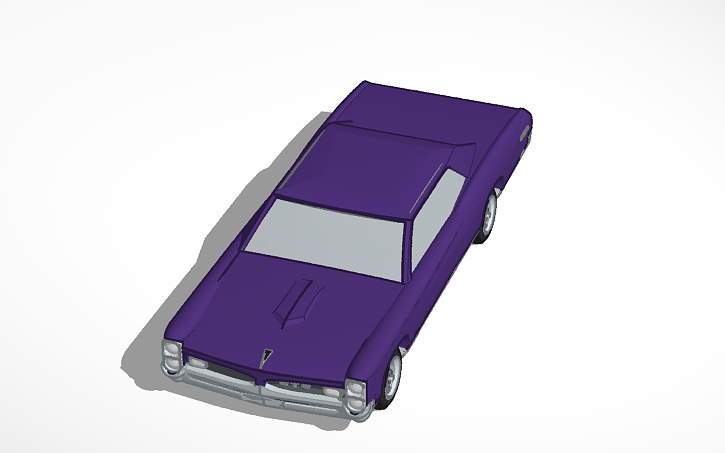 3D design 1967 Pontiac GTO - Tinkercad