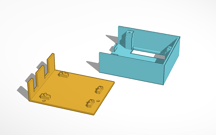 Arduino Project Box Cad 3D design Arduino Box - Tinkercad