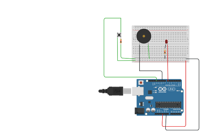 Activate Buzzer And Led Using Ldr And Arduino Tinkercad Tuto