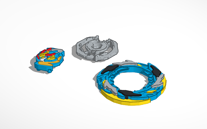 3D design tornado' knight2 - Tinkercad