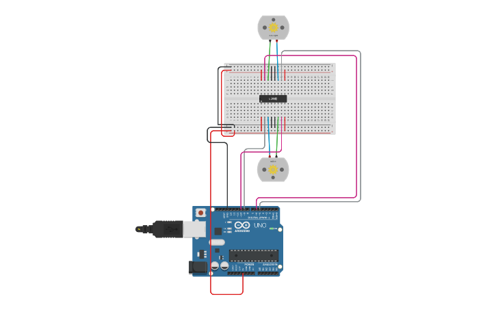 Circuit Design 104 Dc Motors - Tinkercad