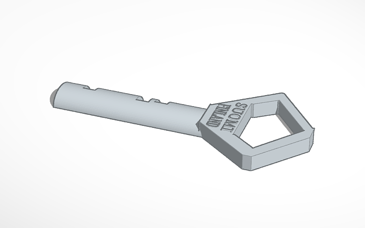 3D design ABLOY Key - Tinkercad