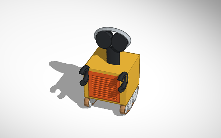 3D design Валли - Tinkercad