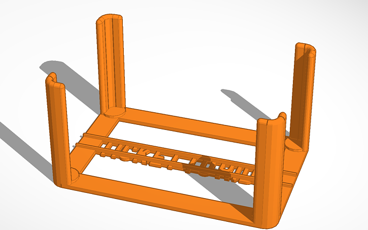 3D design Ticket to Ride card tray v1 | Tinkercad