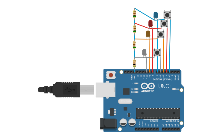 Circuit design Dazzling Allis-Bruticus - Tinkercad