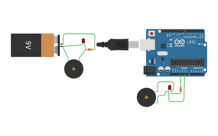 Circuit design Εργασία 4 | Tinkercad