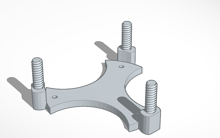 3D design TCM telescope 3/4 - Tinkercad
