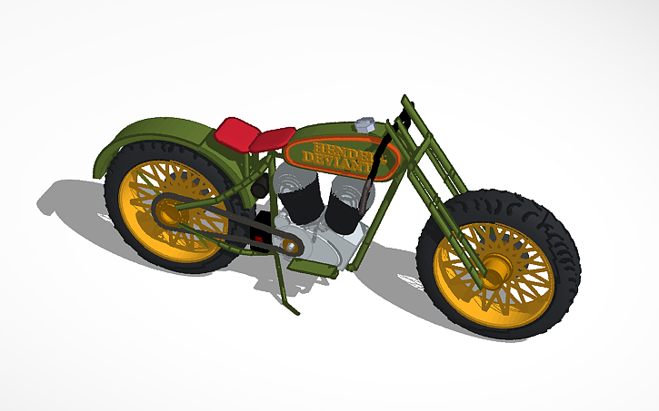 3D design Мотоцикл Handte-Deviant | Tinkercad