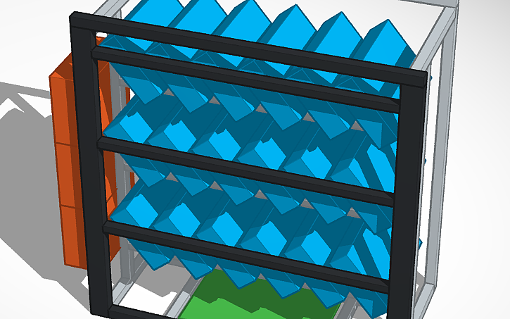 3d Rig Frame 3D design Mining Rig Frame v.1.0 | Tinkercad