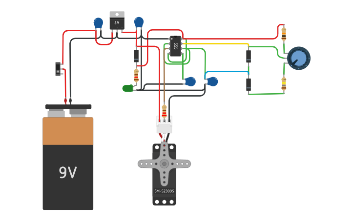 Circuit design PWM CONTROL - Tinkercad