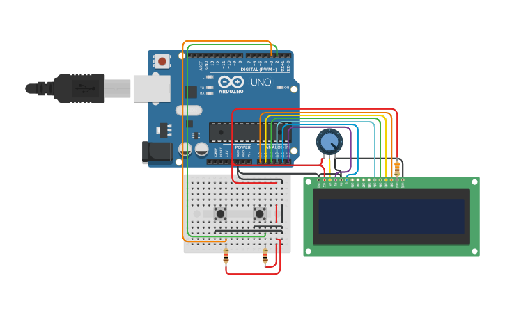 Circuit design Interrupções 2 Gregory | Tinkercad