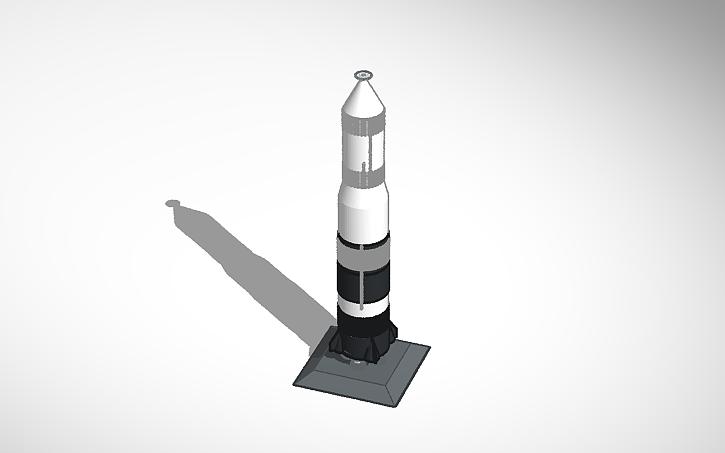 3D design Rocket Design | Tinkercad