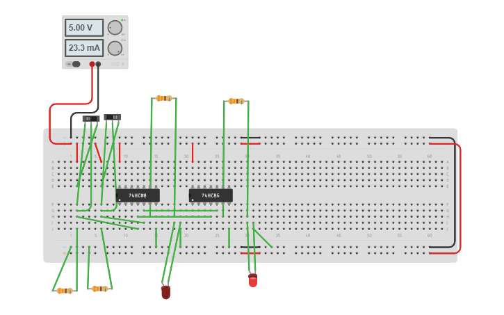 Circuit design quiz | Tinkercad