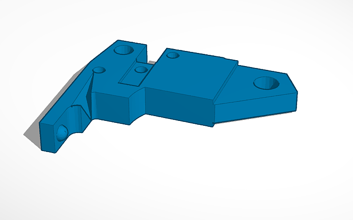 Trigger Button Cad 3D design modified_98_trigger - Tinkercad