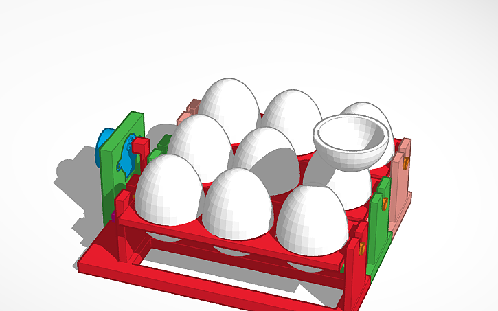 3D design Copy of egg turner - Tinkercad