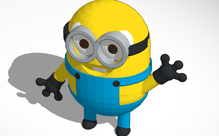 3D design Minion - Tinkercad