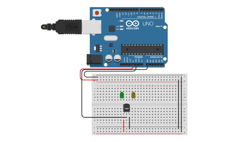 Circuit design P02_E3 | Tinkercad