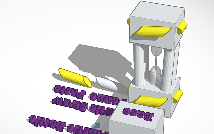 3D design Tinkercad Timepiece | Tinkercad