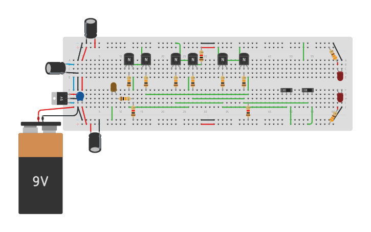 Circuit design EXOR GATE - Tinkercad
