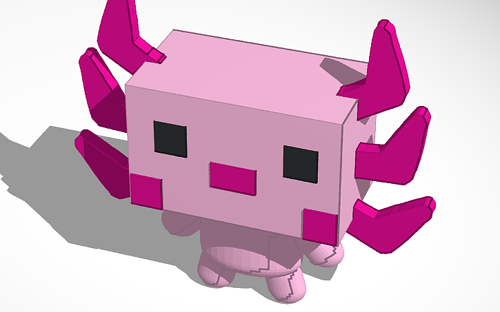 minecraft axolotl funko pop