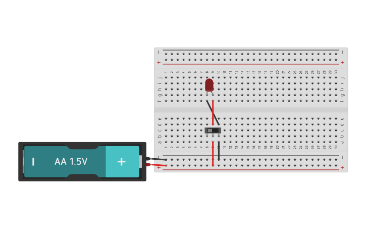 Circuit design slide switch - Tinkercad
