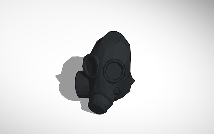 Pyro Mask Model Crash 3D design tf2 pyro mask - Tinkercad