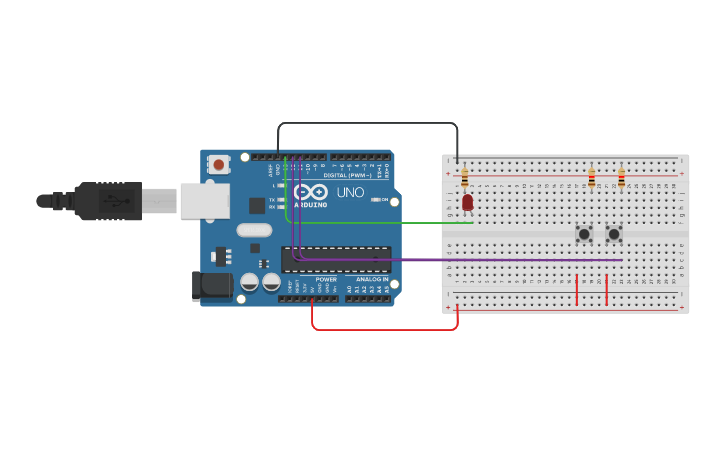 Circuit design tp12 punto 4 - Tinkercad