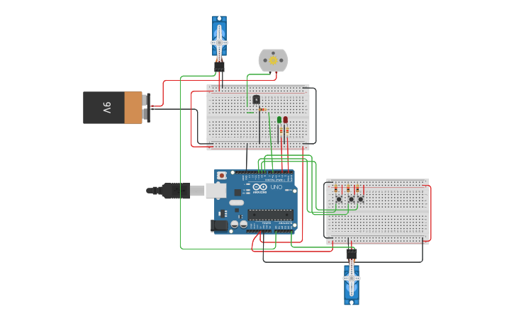 Circuit design coffee grinder circuit | Tinkercad