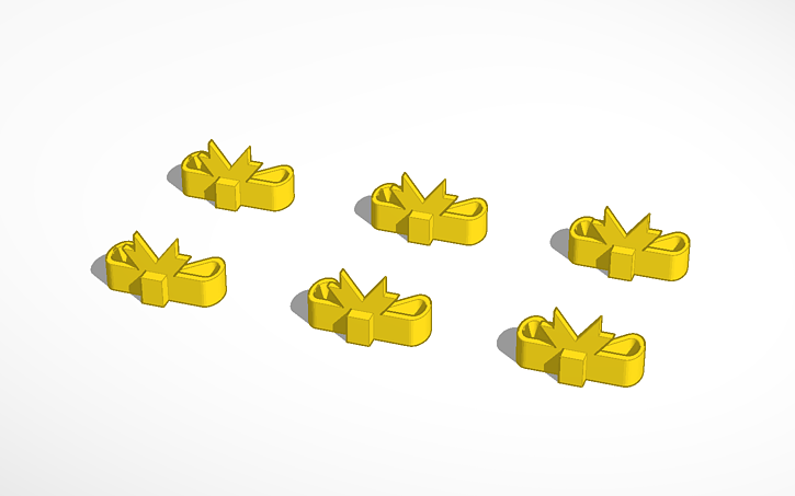 3D design 6 ribbons | Tinkercad
