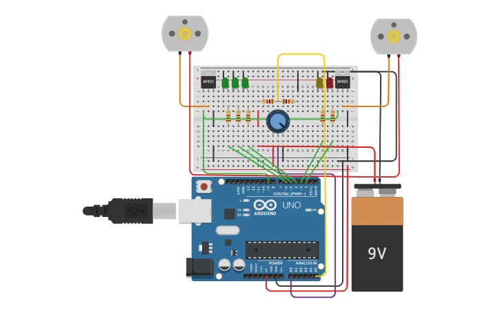 Circuit design Brilliant Densor-Elzing | Tinkercad