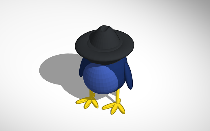 3D design bird - Tinkercad