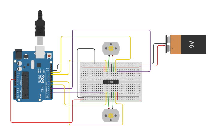 Circuit design Assignment 2 - Tinkercad