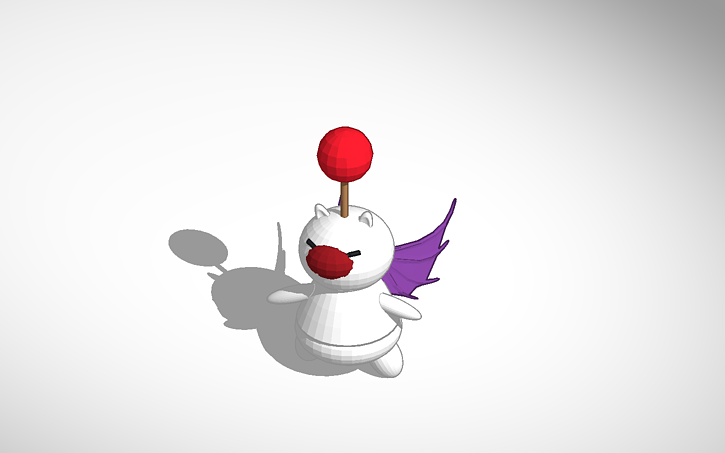 3D design Moogle - Tinkercad