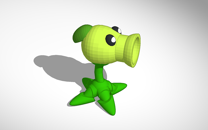 Peashooter Plants Vs Zombies Tinkercad