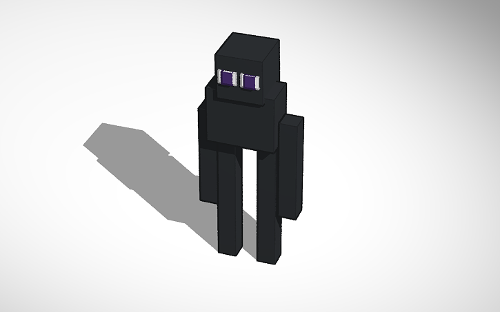 3D design enderman | Tinkercad