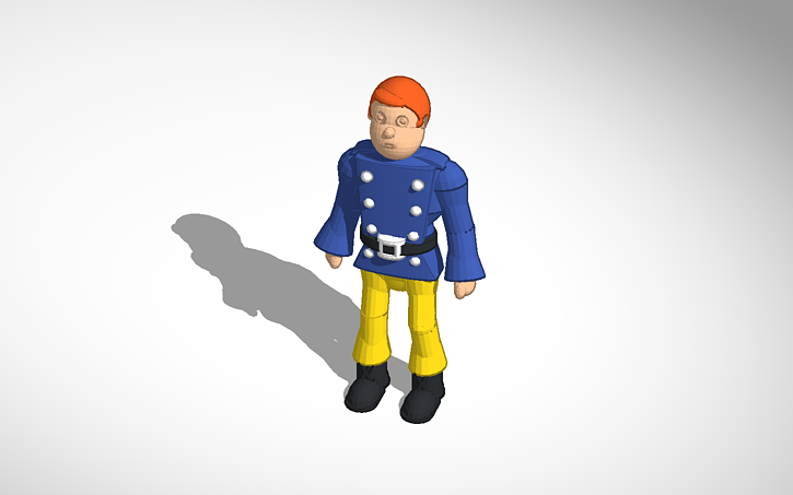 3D design sam fireman sam printable - Tinkercad