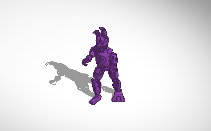 3D design Manafested springtrap - Tinkercad