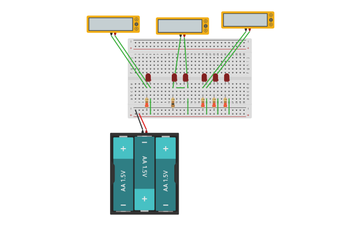 Circuit design Basic Circuits - Tinkercad