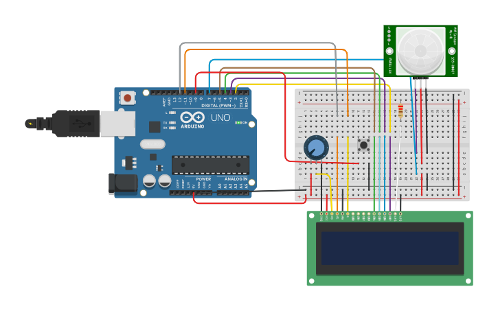 Circuit design Sensor Rip - Tinkercad