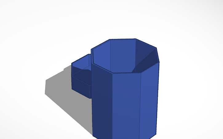 3D design Box #2 (octagon) | Tinkercad