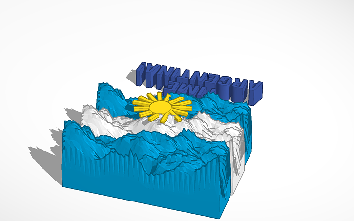 3D design NEXT TIME ARGENTINA! | Tinkercad