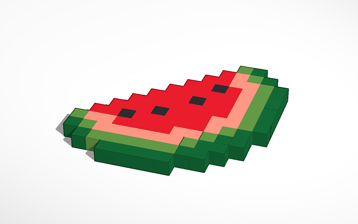Minecraft Melon Tinkercad