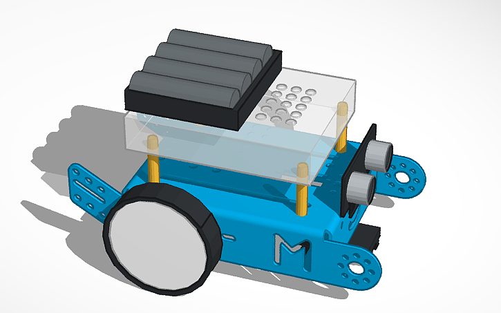 3D design mBot - Tinkercad