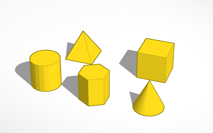 3d Shapes With Polygon Tinkercad