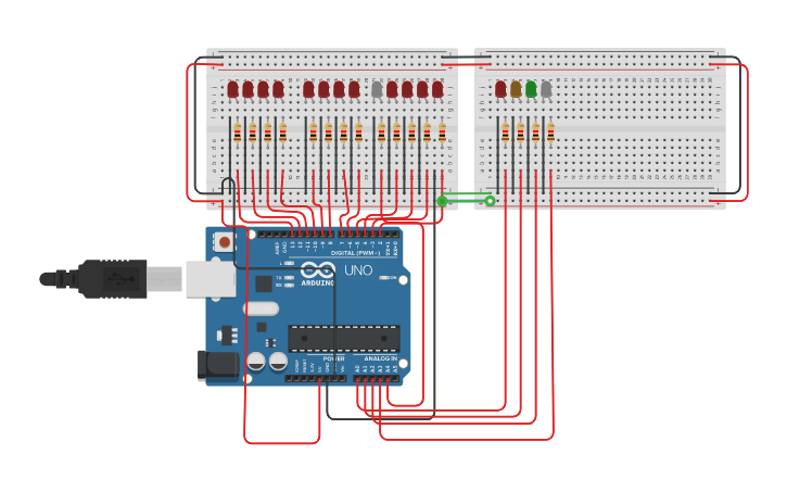 Circuit design Arduino Calculator | Tinkercad