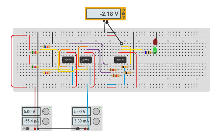 Circuit design TP ELEC - Tinkercad