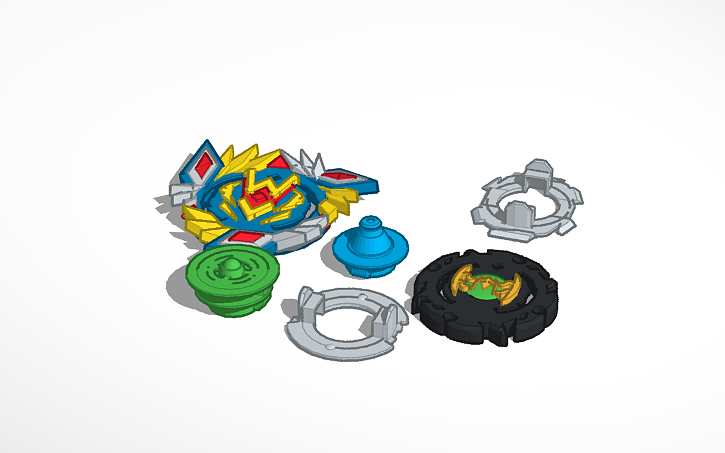 3D design Cho-z Beyblades | Tinkercad