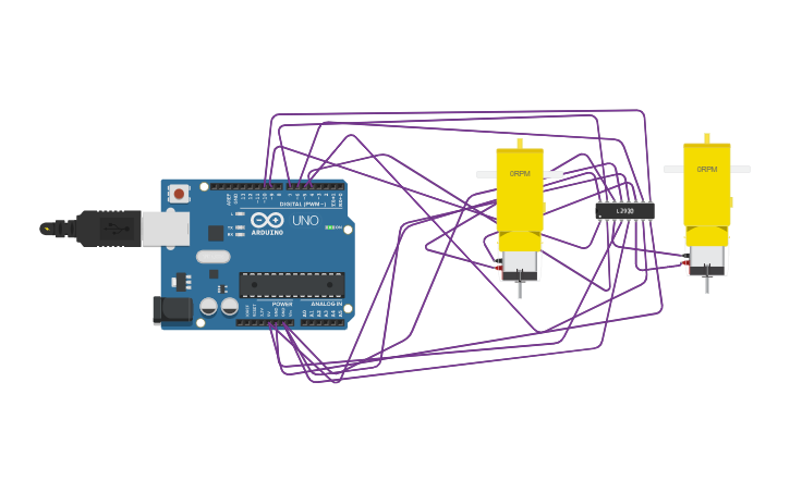 Circuit design 1 - Tinkercad